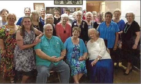 The Rosebud News            Members of the Order of the Eastern Star, Lott Chapter #594 meet for their last stated meeting.