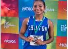 Yarida De Leon had another great outing last week at the Robinson High School Invitational 2025 meet in Robinson. Shown from her picture at the Hoka McNeil Invitational 2025 meet, where she placed eighth, De Leon did seven places better in Robinson, as sh Yarida De Leon had another great outing last week at the Robinson High School Invitational 2025 meet in Robinson. Shown from her picture at the Hoka McNeil Invitational 2025 meet, where she placed eighth, De Leon did seven places better in Robinson, as sh