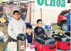 Grandsons in training to run the show next year!