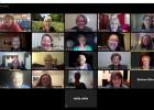 Between 20-25 members participate in a virtual rehearsal each week, where they continue to sing and receive music education together.