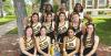 Rosebud-Lott Varsity Cheerleaders. Photos from RL Athletics Facebook